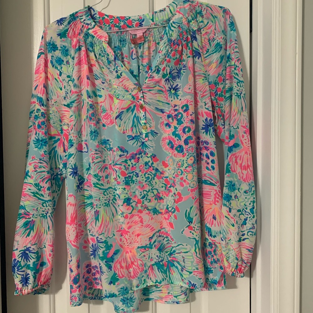 EUC Lilly Pulitzer Elsa Top